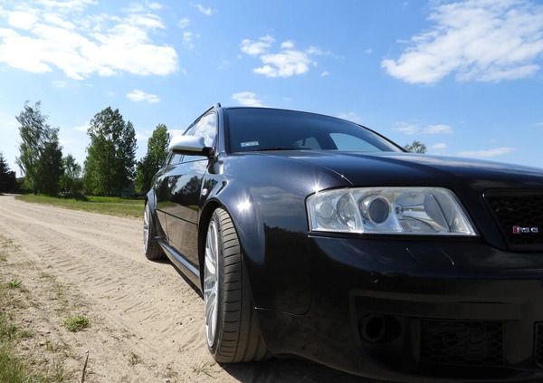 Audi RS6 cena 75000 przebieg: 213000, rok produkcji 2004 z Dobiegniew małe 277